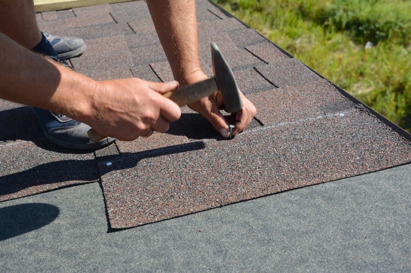 Asphalt Shingle Repair - Flashing Replacement